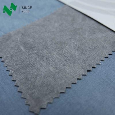 Polyester nylon cotton poplin wax coating Composite knit fabric for coat windbreaker