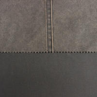 Suede fabric Cotton polyester suede coated fabric for coat jacket fabric