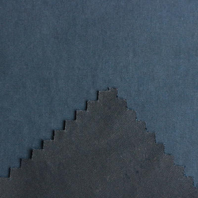 Polyester nylon cotton woven fabric Wax and PU coating fabric