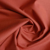 Cotton nylon herringbone twill fabric with peach finishing and the reverse film coating for fashionable women's wear