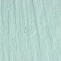 Nylon taffeta fabric wrinkled waterproof fabric PU coating