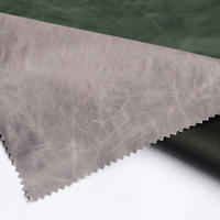 Semidull nylon taffta dry wax film coating fabric