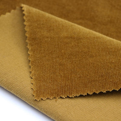 Cotton stretch corduroy fabric trench coat fabric