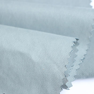 Cavalry twill fabric polyester nylon woven peach finishing fabric